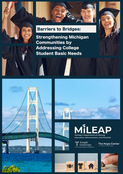 MI Basic Needs Task Force Report Front Image